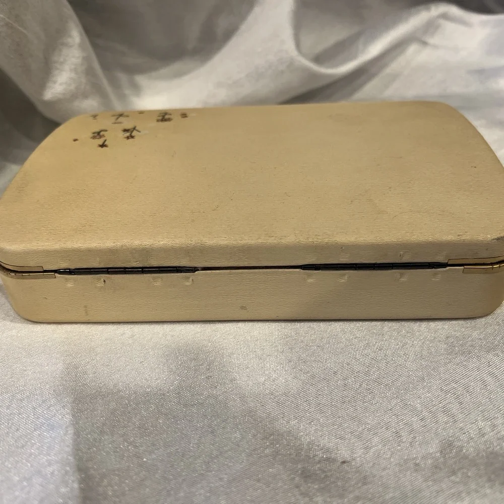 Farrington Vintage‎ Clamshell Jewelry Case 60s Travel USA Classic Vanity 7
